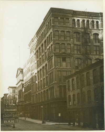 View Looking North on Third Street (Memorial Drive) from Pine Street by Ralph K. Traber